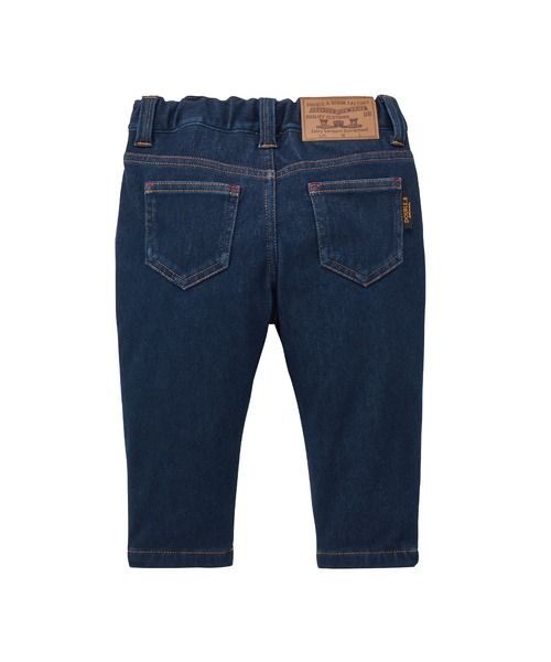 DOUBLE_B(ダブルビー)の「チェーンモチーフパンツ(その他パンツ・キッズ・インディゴブルー・130cm/120cm/110cm/100cm/90cm/80cm)」の2枚目の写真