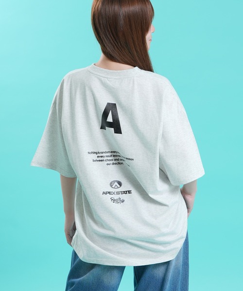 SIDEWAY STANCE(サイドウェイスタンス)の「【SIDEWAY STANCE】 グラフィック プリント 半袖 Tシャツ(Tシャツ/カットソー・メンズ・ホワイト/オートミール/ライトグレー系1/ライトグレー系3/ホワイト系3/パープル系2/ブラック系2/ホワイト系2/ホワイト系1/ホワイト系/ブラック/ブラック系3/ブラック系1/カーキ系/ブラック系・MEDIUM/SMALL/X-LARGE/LARGE)」の11枚目の写真