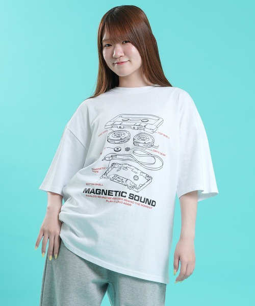 SIDEWAY STANCE(サイドウェイスタンス)の「【SIDEWAY STANCE】 グラフィック プリント 半袖 Tシャツ(Tシャツ/カットソー・メンズ・ホワイト/オートミール/ライトグレー系1/ライトグレー系3/ホワイト系3/パープル系2/ブラック系2/ホワイト系2/ホワイト系1/ホワイト系/ブラック/ブラック系3/ブラック系1/カーキ系/ブラック系・MEDIUM/SMALL/X-LARGE/LARGE)」の21枚目の写真