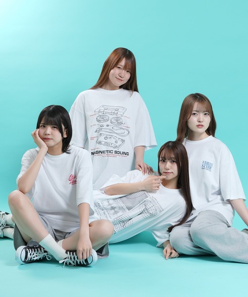 SIDEWAY STANCE(サイドウェイスタンス)の「【SIDEWAY STANCE】 グラフィック プリント 半袖 Tシャツ(Tシャツ/カットソー・メンズ・ホワイト/オートミール/ライトグレー系1/ライトグレー系3/ホワイト系3/パープル系2/ブラック系2/ホワイト系2/ホワイト系1/ホワイト系/ブラック/ブラック系3/ブラック系1/カーキ系/ブラック系・MEDIUM/SMALL/X-LARGE/LARGE)」の19枚目の写真