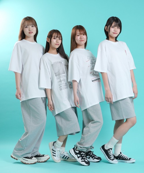 SIDEWAY STANCE(サイドウェイスタンス)の「【SIDEWAY STANCE】 グラフィック プリント 半袖 Tシャツ(Tシャツ/カットソー・メンズ・ホワイト/オートミール/ライトグレー系1/ライトグレー系3/ホワイト系3/パープル系2/ブラック系2/ホワイト系2/ホワイト系1/ホワイト系/ブラック/ブラック系3/ブラック系1/カーキ系/ブラック系・MEDIUM/SMALL/X-LARGE/LARGE)」の20枚目の写真