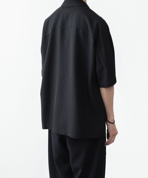 ATTACHMENT（アタッチメント）の「【 LIMITED 】PE ライトトロピカル ドルマンスリーブ レギュラーカラーシャツ S/S / PE LIGHT TROPICAL DOLMAN SLEEVE REGULAR COLLAR SHIRT S/S（シャツ/ブラウス・メンズ・グレー/ライトブルー/ブラック・4/3/2/1）」の18枚目の写真