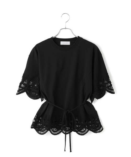 ADAM ET ROPE'（アダムエロペ）の「レースコンビT（Tシャツ/カットソー・レディース・ブラック/ホワイト/ホワイト系その他・FREE）」の16枚目の写真