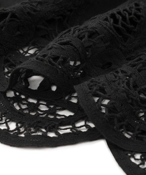 ADAM ET ROPE'（アダムエロペ）の「レースコンビT（Tシャツ/カットソー・レディース・ブラック/ホワイト/ホワイト系その他・FREE）」の11枚目の写真