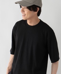 GLOBAL WORK | サラサラ快適DRYワッフルTシャツ/664233(Tシャツ/カットソー)