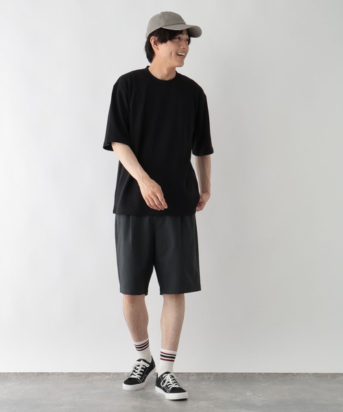 GLOBAL WORK(グローバルワーク)の「サラサラ快適DRYワッフルTシャツ/664233(Tシャツ/カットソー・メンズ・ブラック/ホワイト・X-LARGE/SMALL/MEDIUM/LARGE)」の13枚目の写真