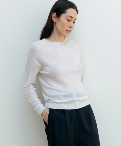 BLANKROOM HER（ブランクルームウーマン）の「レナソフトプルオーバー_IVORY（ニット/セーター・レディース・その他・ONE）」の2枚目の写真