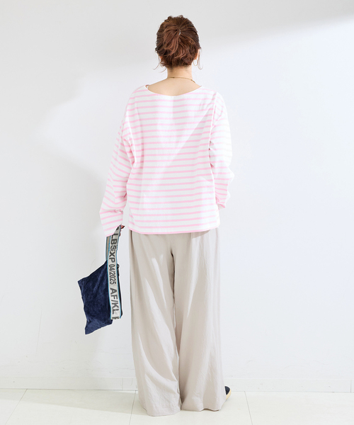 B.C STOCK(ベーセーストック)の「《追加》手洗い可 / フィブリルRelaxパンツ(その他パンツ・レディース・ブラック/チャコールグレー/ベージュ・MEDIUM/SMALL)」の13枚目の写真