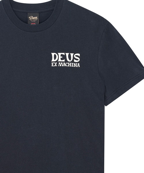 DEUS EX MACHINA(デウスエクスマキナ)の「CHINOOK TEE(Tシャツ/カットソー・メンズ・ブルー/ブラック・M/L)」の7枚目の写真