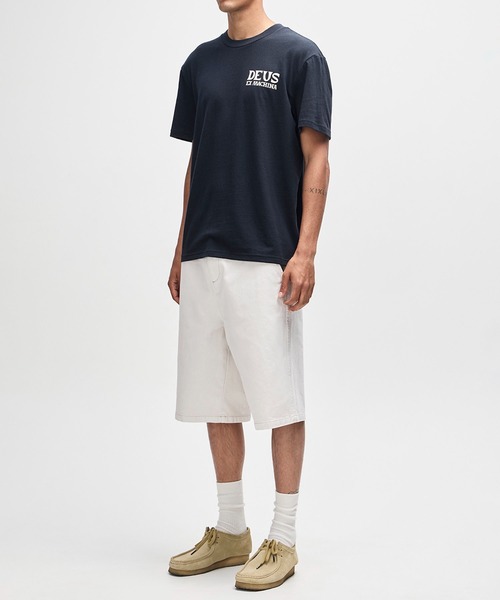 DEUS EX MACHINA(デウスエクスマキナ)の「CHINOOK TEE(Tシャツ/カットソー・メンズ・ブルー/ブラック・M/L)」の4枚目の写真