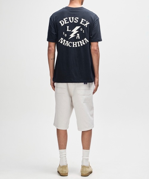 DEUS EX MACHINA(デウスエクスマキナ)の「CHINOOK TEE(Tシャツ/カットソー・メンズ・ブルー/ブラック・M/L)」の5枚目の写真