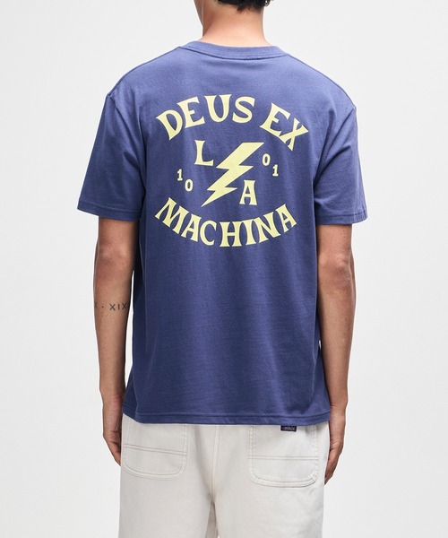 DEUS EX MACHINA(デウスエクスマキナ)の「CHINOOK TEE(Tシャツ/カットソー・メンズ・ブルー/ブラック・M/L)」の17枚目の写真
