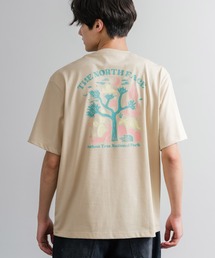 THE NORTH FACE ザ・ノースフェイス M'S EVERGREEN S/S R/TEE 1 バックプリント半袖クルーネックTシャツ