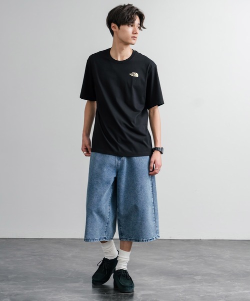 THE NORTH FACE(ザノースフェイス)の「THE NORTH FACE ザ・ノースフェイス M'S EVERGREEN S/S R/TEE 1 バックプリント半袖クルーネックTシャツ(Tシャツ/カットソー・メンズ・クリーム/ベージュ/ピンクベージュ/ブラック・L/M/XL)」の9枚目の写真