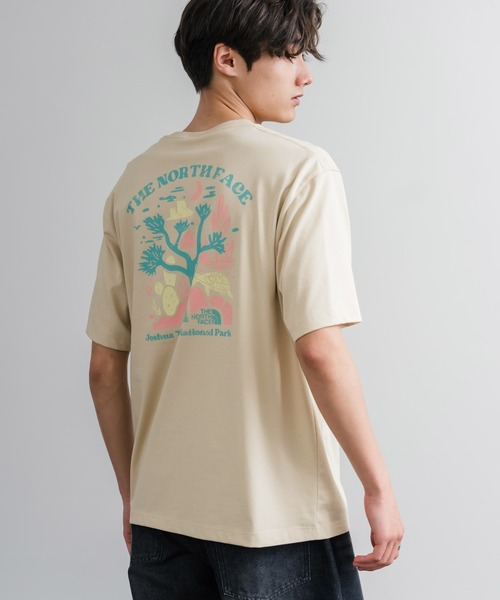THE NORTH FACE(ザノースフェイス)の「THE NORTH FACE ザ・ノースフェイス M'S EVERGREEN S/S R/TEE 1 バックプリント半袖クルーネックTシャツ(Tシャツ/カットソー・メンズ・クリーム/ベージュ/ピンクベージュ/ブラック・L/M/XL)」の11枚目の写真