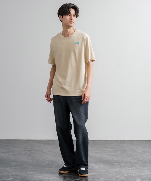 THE NORTH FACE(ザノースフェイス)の「THE NORTH FACE ザ・ノースフェイス M'S EVERGREEN S/S R/TEE 1 バックプリント半袖クルーネックTシャツ(Tシャツ/カットソー・メンズ・クリーム/ベージュ/ピンクベージュ/ブラック・L/M/XL)」の14枚目の写真