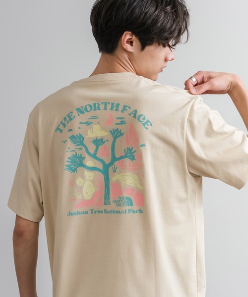 THE NORTH FACE(ザノースフェイス)の「THE NORTH FACE ザ・ノースフェイス M'S EVERGREEN S/S R/TEE 1 バックプリント半袖クルーネックTシャツ(Tシャツ/カットソー・メンズ・クリーム/ベージュ/ピンクベージュ/ブラック・L/M/XL)」の16枚目の写真