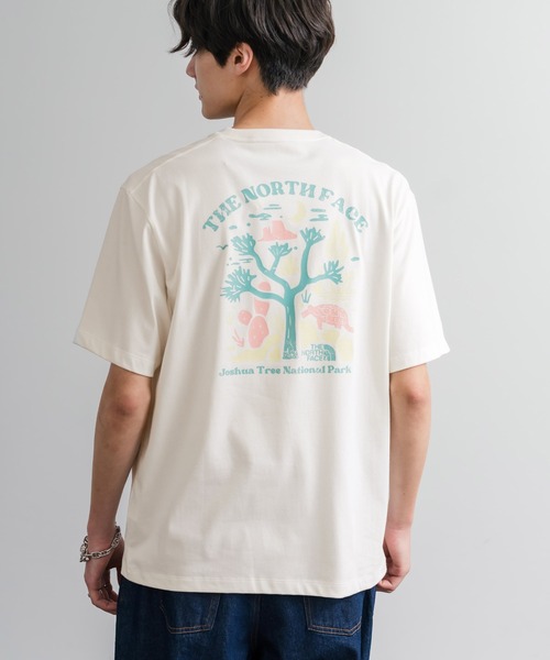 THE NORTH FACE(ザノースフェイス)の「THE NORTH FACE ザ・ノースフェイス M'S EVERGREEN S/S R/TEE 1 バックプリント半袖クルーネックTシャツ(Tシャツ/カットソー・メンズ・クリーム/ベージュ/ピンクベージュ/ブラック・L/M/XL)」の17枚目の写真