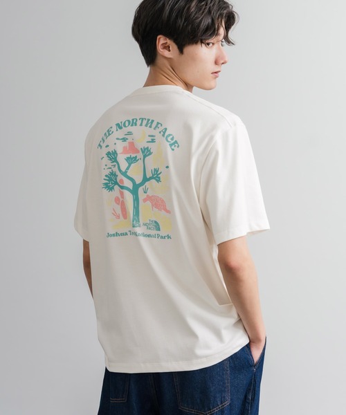 THE NORTH FACE(ザノースフェイス)の「THE NORTH FACE ザ・ノースフェイス M'S EVERGREEN S/S R/TEE 1 バックプリント半袖クルーネックTシャツ(Tシャツ/カットソー・メンズ・クリーム/ベージュ/ピンクベージュ/ブラック・L/M/XL)」の18枚目の写真