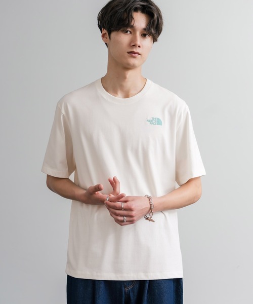 THE NORTH FACE(ザノースフェイス)の「THE NORTH FACE ザ・ノースフェイス M'S EVERGREEN S/S R/TEE 1 バックプリント半袖クルーネックTシャツ(Tシャツ/カットソー・メンズ・クリーム/ベージュ/ピンクベージュ/ブラック・L/M/XL)」の19枚目の写真