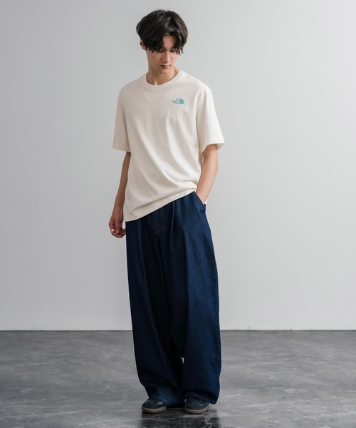 THE NORTH FACE(ザノースフェイス)の「THE NORTH FACE ザ・ノースフェイス M'S EVERGREEN S/S R/TEE 1 バックプリント半袖クルーネックTシャツ(Tシャツ/カットソー・メンズ・クリーム/ベージュ/ピンクベージュ/ブラック・L/M/XL)」の20枚目の写真