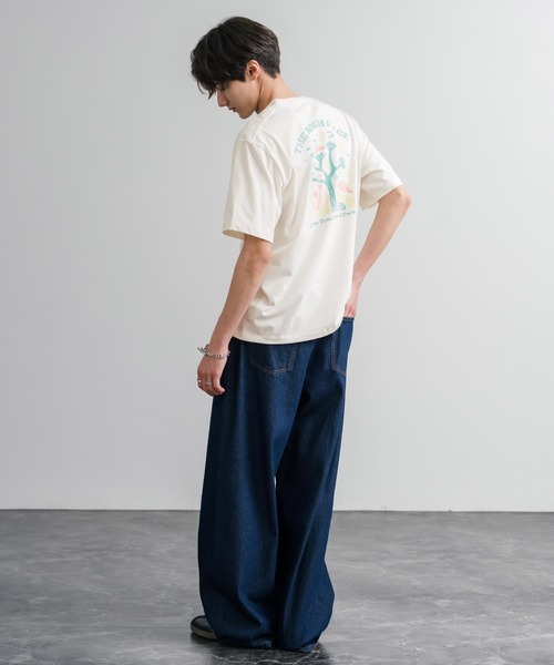 THE NORTH FACE(ザノースフェイス)の「THE NORTH FACE ザ・ノースフェイス M'S EVERGREEN S/S R/TEE 1 バックプリント半袖クルーネックTシャツ(Tシャツ/カットソー・メンズ・クリーム/ベージュ/ピンクベージュ/ブラック・L/M/XL)」の21枚目の写真