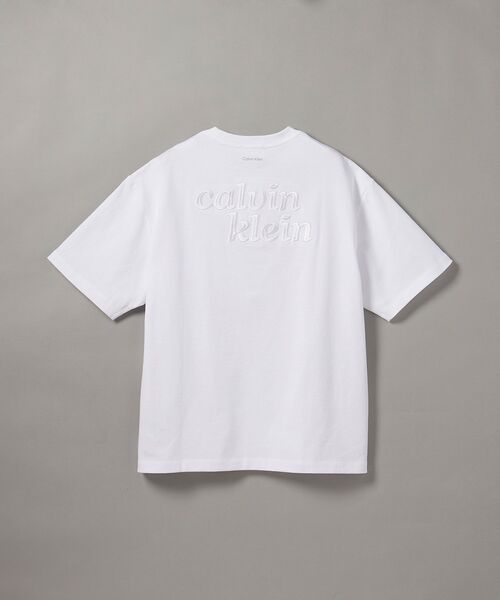 Calvin Klein(カルバン・クライン)の「ショートスリーブリラックス300Tシャツ(Tシャツ/カットソー・メンズ・グレー系その他/ブラック/ブルー系その他/ホワイト・L/M/S/XL)」の10枚目の写真