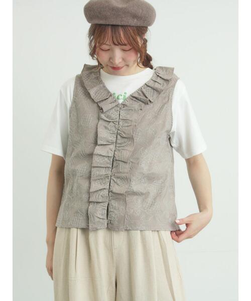 メルヘン×Samansa Mos2】総刺繍ベスト（ベスト）｜Samansa Mos2
