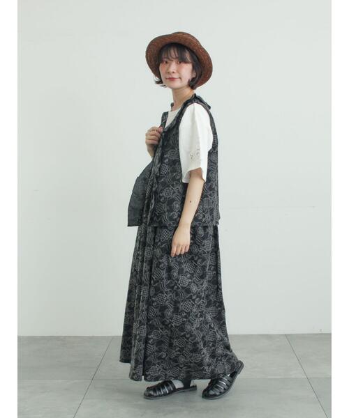 Samansa Mos2(サマンサ モスモス)の「【メルヘン×Samansa Mos2】総刺繍ベスト(ベスト・レディース・モカ/ブラック/オフホワイト・F)」の20枚目の写真