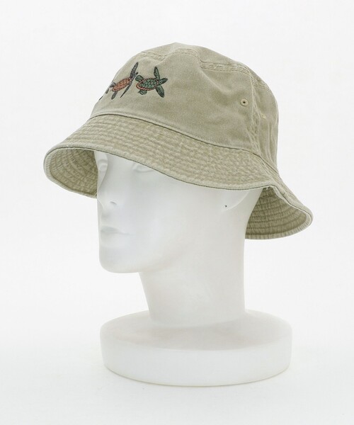 Steven Alan(スティーブンアラン)の「<ATLAS SCREEN PRINTING> TURTLE EMB HAT/ハット(ハット・メンズ・ベージュ・FREE)」の10枚目の写真
