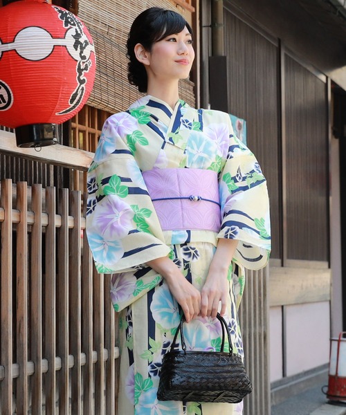 セール】大人プチサイズ変わり織り浴衣単品（浴衣）｜和なでしこ 