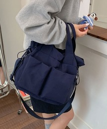 フロントポケット2WAYショルダーバッグ