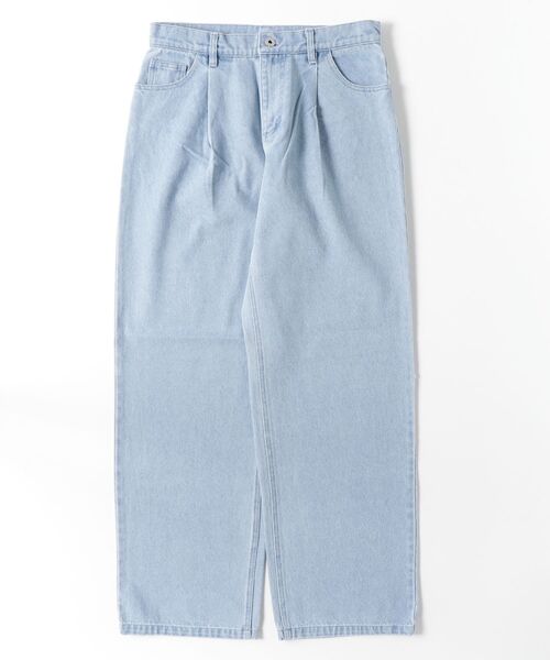My sugar Babe（マイシュガーベイブ）の「slim straight denim（デニムパンツ・メンズ・White/ブルー/インディゴブルー・MEDIUM/SMALL/LARGE）」の3枚目の写真