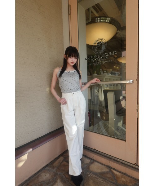 My sugar Babe（マイシュガーベイブ）の「slim straight denim（デニムパンツ・メンズ・White/ブルー/インディゴブルー・MEDIUM/SMALL/LARGE）」の11枚目の写真