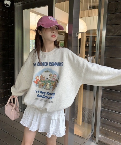 boemy(ボエミー)の「インナーパンツ付き フリルレースティアード ミニスカート(スカート・レディース・ブラック/ホワイト・M/S/L)」の10枚目の写真