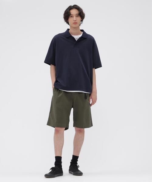 MHL.(エムエイチエル)の「MARL COTTON JERSEY TOP(Tシャツ/カットソー・メンズ・ネイビー/グレー系その他・LARGE/MEDIUM)」の8枚目の写真