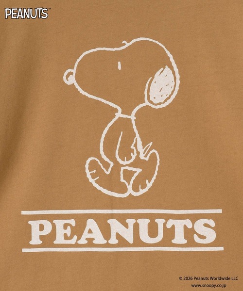 LOWRYS FARM（ローリーズファーム）の「【SNOOPY】リンガーTシャツ　656760（Tシャツ/カットソー・キッズ・シルバー/アイボリー/ブラウン系その他・120cm/130cm/140cm/150cm/110cm）」の17枚目の写真