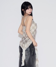 tinkerend | Hem FrillLlace Camisole / 裾フリルレースキャミソール(キャミソール)