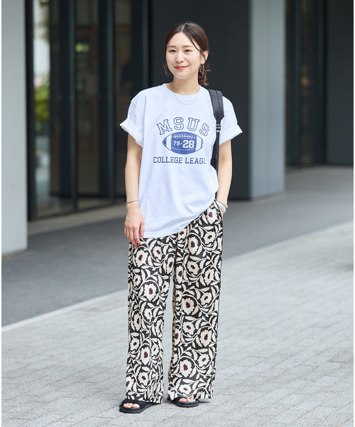 JOURNAL STANDARD(ジャーナルスタンダード)の「Multi Satin Pt Piping パンツ(その他パンツ・レディース・ブラウン/ブラック/ブルー・FREE)」の6枚目の写真