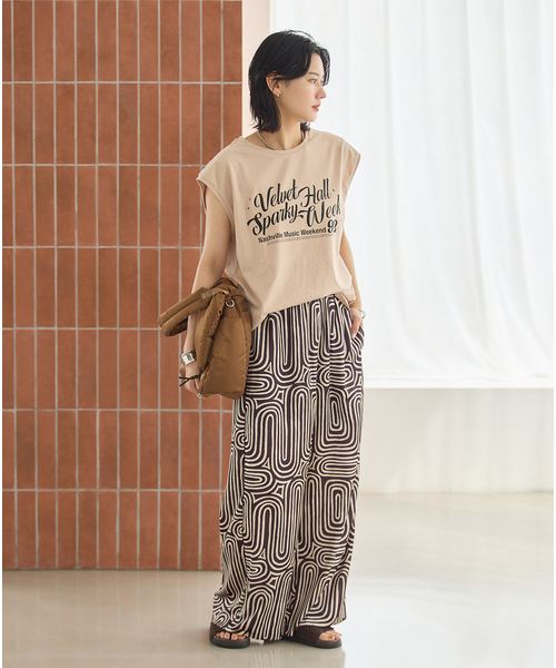 JOURNAL STANDARD(ジャーナルスタンダード)の「Multi Satin Pt Piping パンツ(その他パンツ・レディース・ブラウン/ブラック/ブルー・FREE)」の16枚目の写真