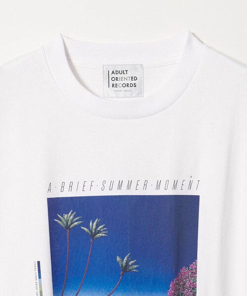 CITEN(シテン)の「【別注】<Adult Oriented Records×NAGAI×CITEN>Tシャツ(Tシャツ/カットソー・メンズ・ホワイト・M/S/L)」の6枚目の写真