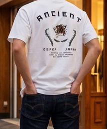 TETE（テット）の「【和華】和柄バックプリントTシャツ/5色展開｜虎・日本地図 スラブ素材 大人カジュアル ストリート アメカジ 半袖 メンズ（Tシャツ/カットソー）」