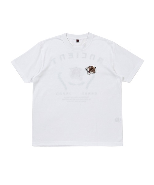 TETE(テット)の「【和華】和柄バックプリントTシャツ/5色展開|虎・日本地図 スラブ素材 大人カジュアル ストリート アメカジ 半袖 メンズ(Tシャツ/カットソー・メンズ・オレンジ/ホワイト/ストーン/ネイビー/ブラック・MEDIUM/X-LARGE/LARGE)」の7枚目の写真