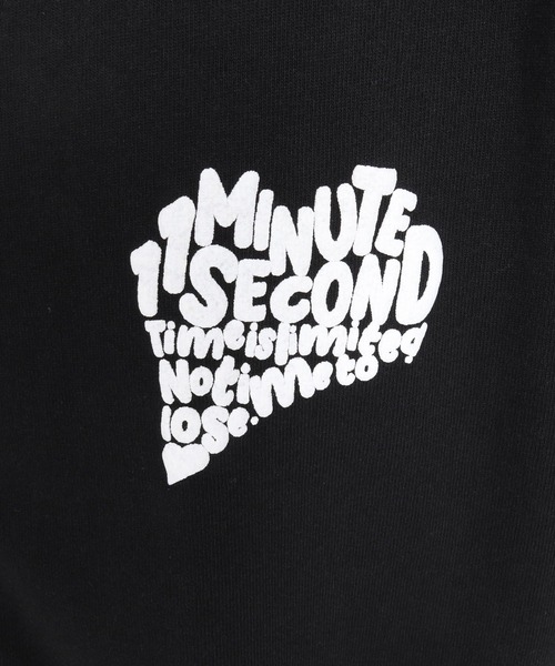 1minute 1second(ワンミニットワンセカンド)の「mcg3851-pave heart print 10oz loose fit cardigan カーディガン(1M26A230)(カーディガン/ボレロ・メンズ・ブラック×ホワイト/ブラック×ブラック/アッシュ・M/L/XL)」の9枚目の写真