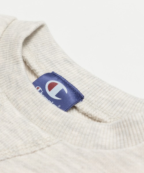 Champion(チャンピオン)の「〈チャンピオン〉カレッジロゴ裏毛トレーナー(スウェット・キッズ・オートミール/レッド/ネイビー・80cm/130cm/90cm/100cm/110cm/120cm)」の6枚目の写真