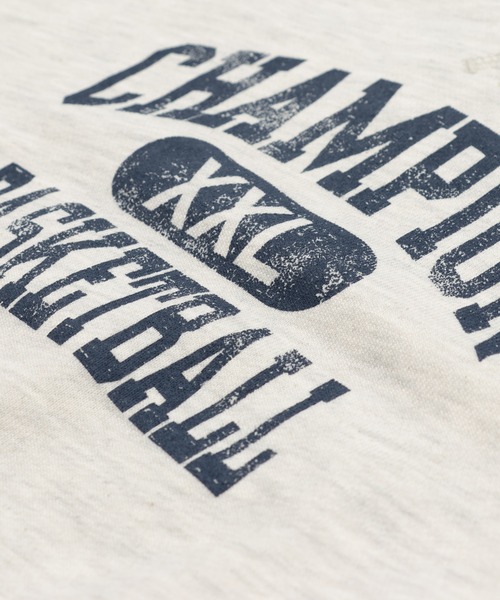 Champion(チャンピオン)の「〈チャンピオン〉カレッジロゴ裏毛トレーナー(スウェット・キッズ・オートミール/レッド/ネイビー・80cm/130cm/90cm/100cm/110cm/120cm)」の8枚目の写真