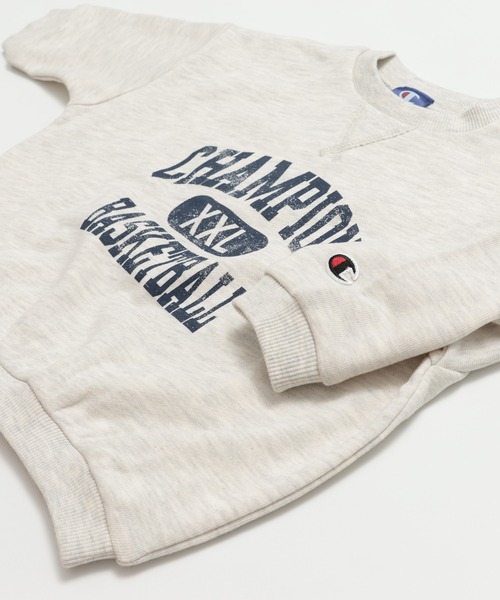 Champion(チャンピオン)の「〈チャンピオン〉カレッジロゴ裏毛トレーナー(スウェット・キッズ・オートミール/レッド/ネイビー・80cm/130cm/90cm/100cm/110cm/120cm)」の12枚目の写真