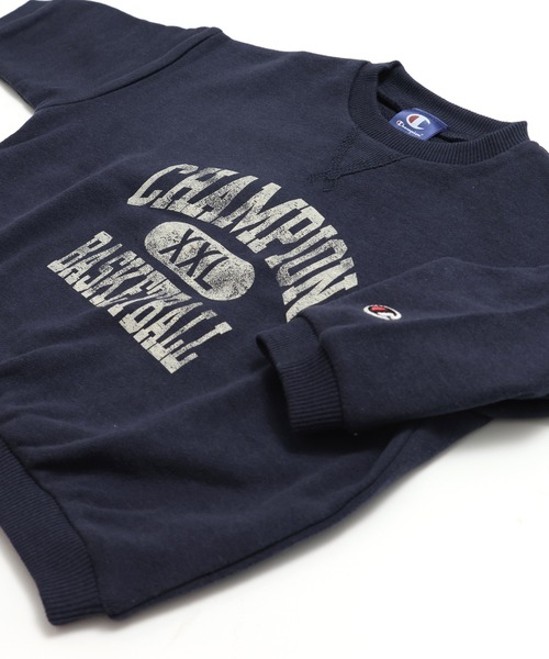 Champion(チャンピオン)の「〈チャンピオン〉カレッジロゴ裏毛トレーナー(スウェット・キッズ・オートミール/レッド/ネイビー・80cm/130cm/90cm/100cm/110cm/120cm)」の13枚目の写真