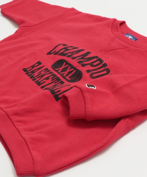 Champion(チャンピオン)の「〈チャンピオン〉カレッジロゴ裏毛トレーナー(スウェット・キッズ・オートミール/レッド/ネイビー・80cm/130cm/90cm/100cm/110cm/120cm)」の14枚目の写真