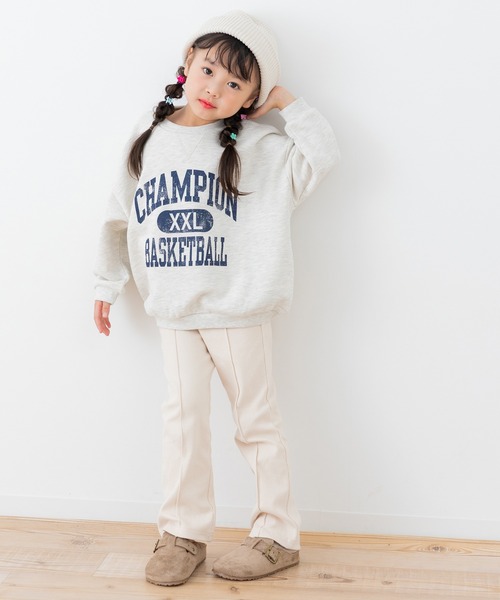 Champion(チャンピオン)の「〈チャンピオン〉カレッジロゴ裏毛トレーナー(スウェット・キッズ・オートミール/レッド/ネイビー・80cm/130cm/90cm/100cm/110cm/120cm)」の19枚目の写真